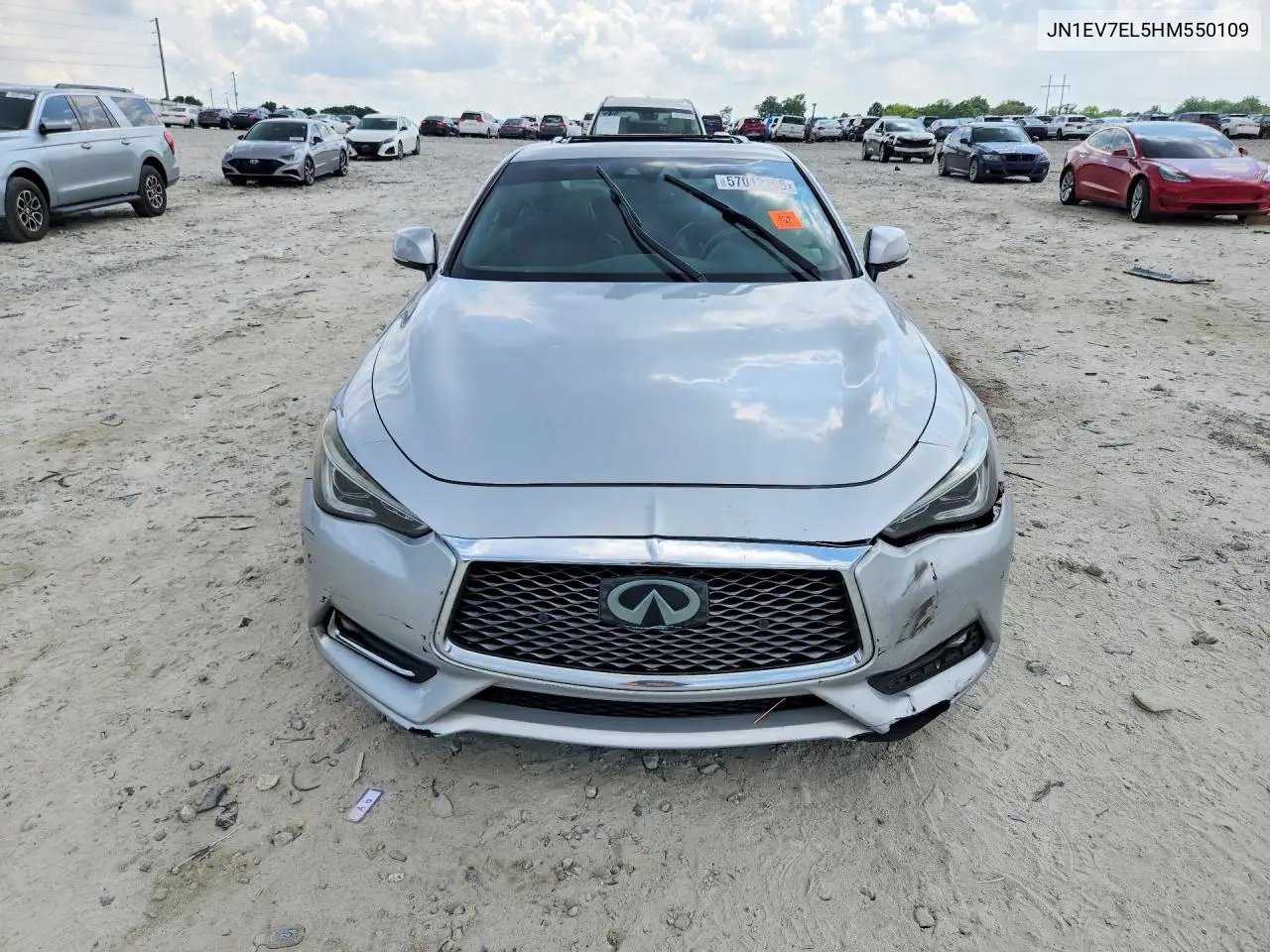 2017 Infiniti Q60 3.0T Premium VIN: JN1EV7EL5HM550109 Lot: 57012196