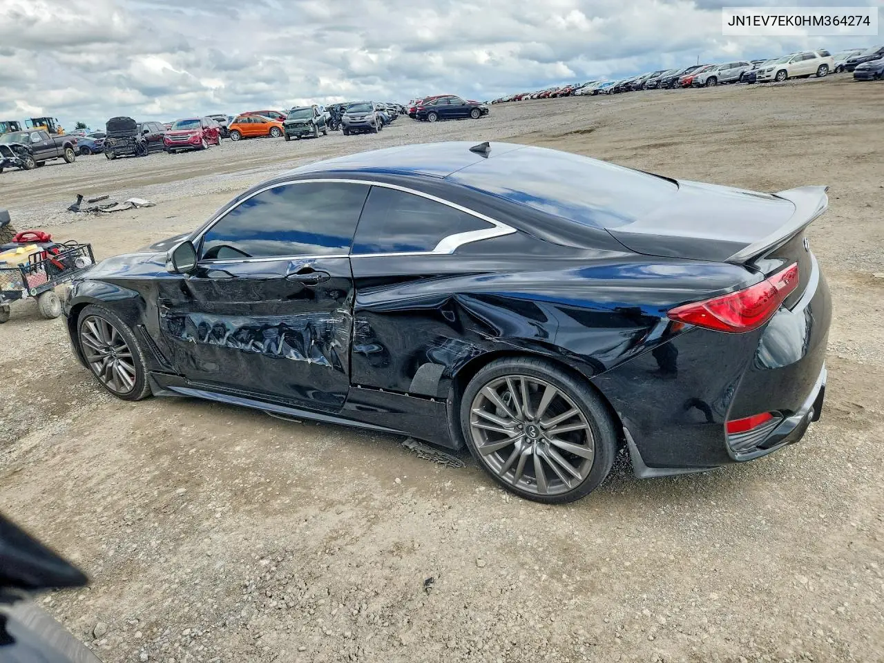 2017 Infiniti Q60 3.0T Sport VIN: JN1EV7EK0HM364274 Lot: 57154926