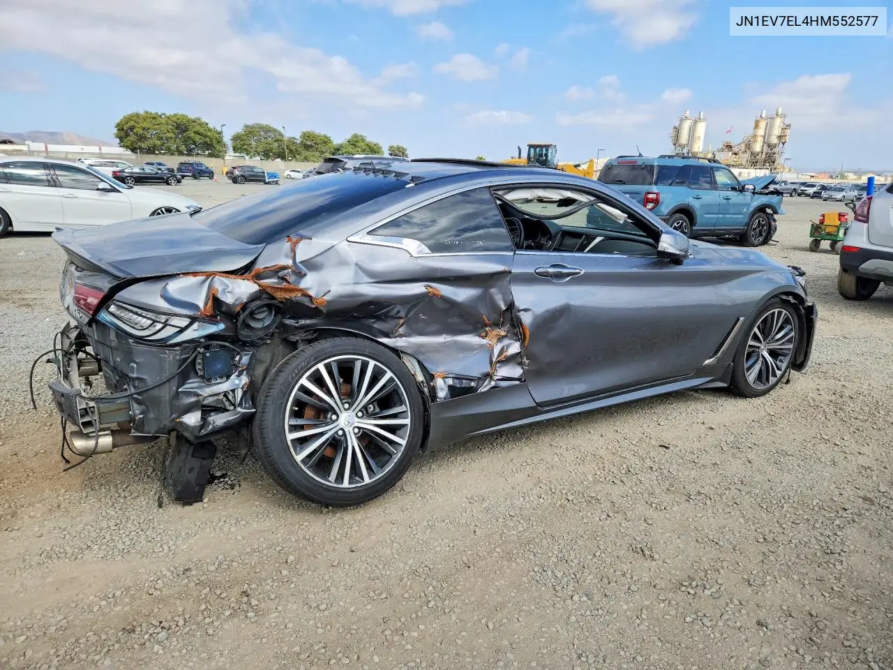 2017 Infiniti Q60 3.0T Premium VIN: JN1EV7EL4HM552577 Lot: 57722406