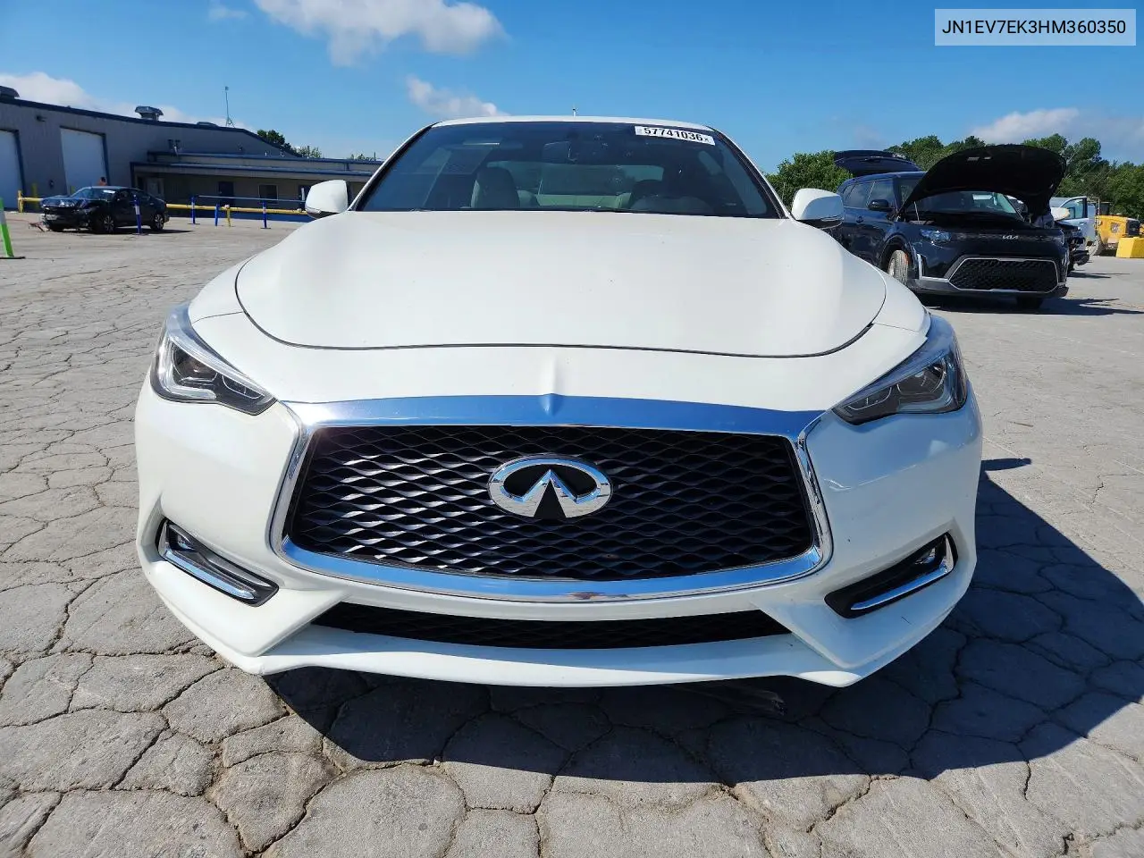 2017 Infiniti Q60 3.0T Premium VIN: JN1EV7EK3HM360350 Lot: 57741036