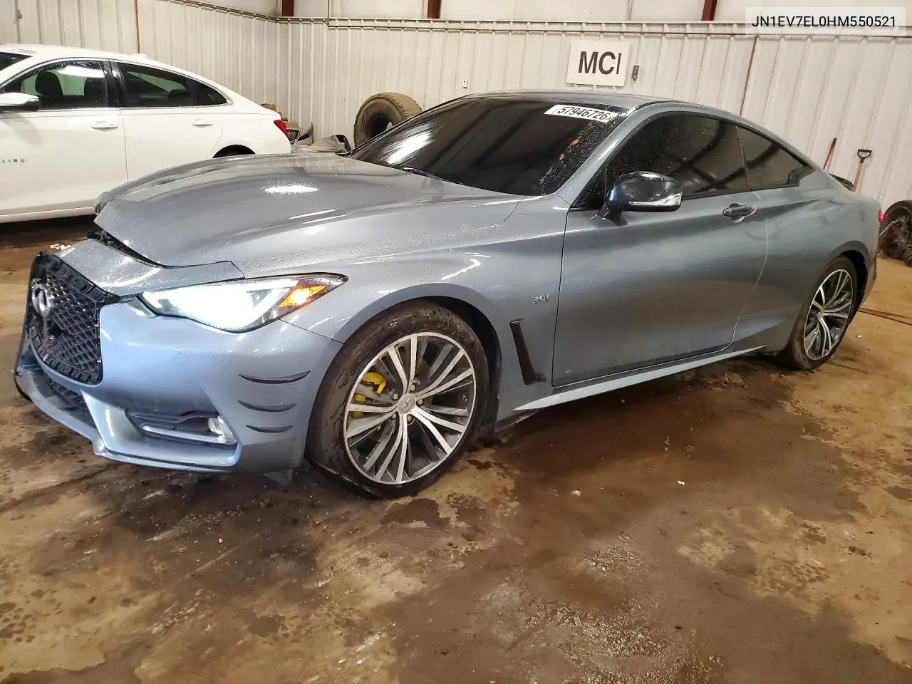 2017 Infiniti Q60 3.0T Premium VIN: JN1EV7EL0HM550521 Lot: 57946726