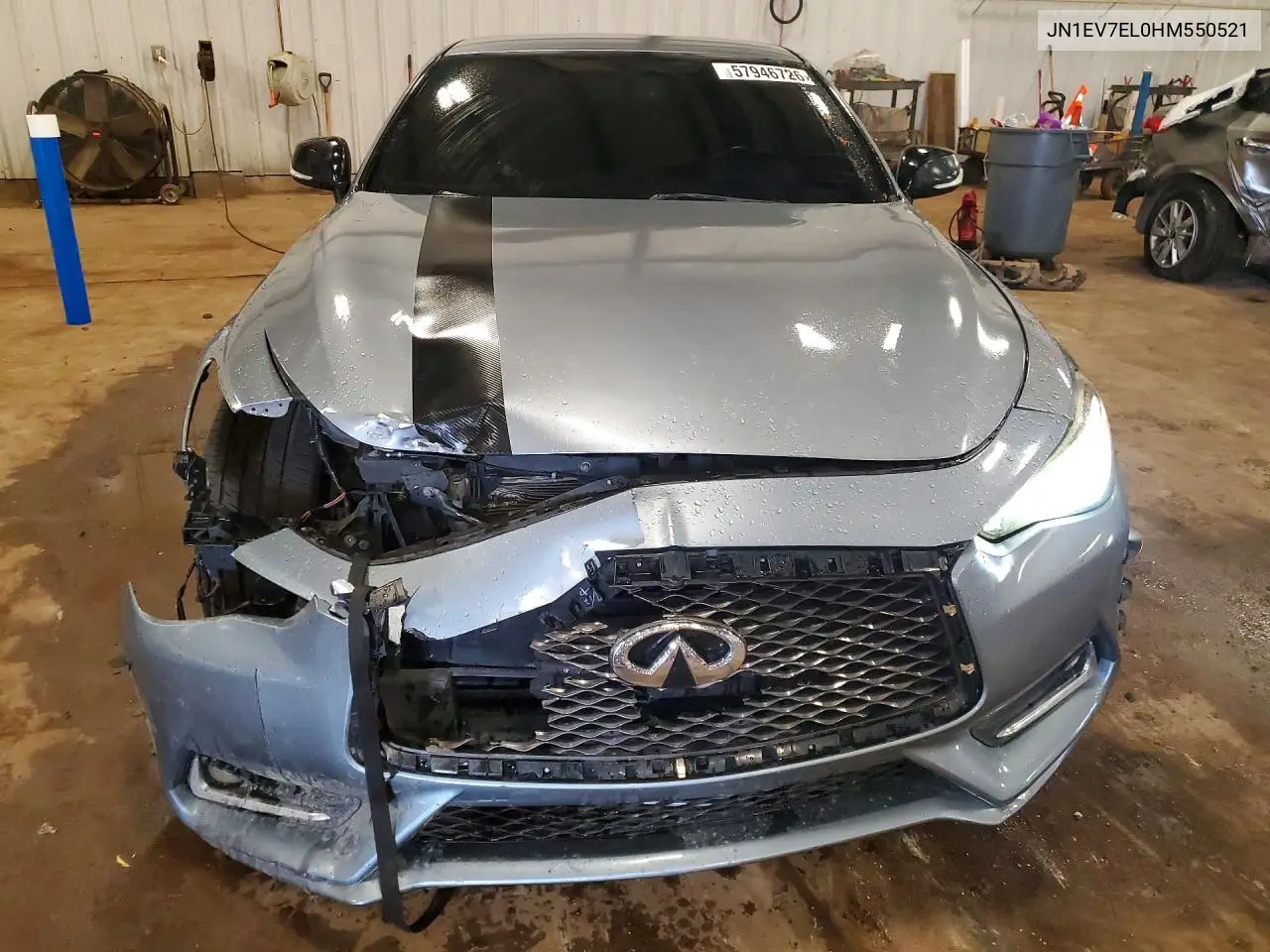 2017 Infiniti Q60 3.0T Premium VIN: JN1EV7EL0HM550521 Lot: 57946726