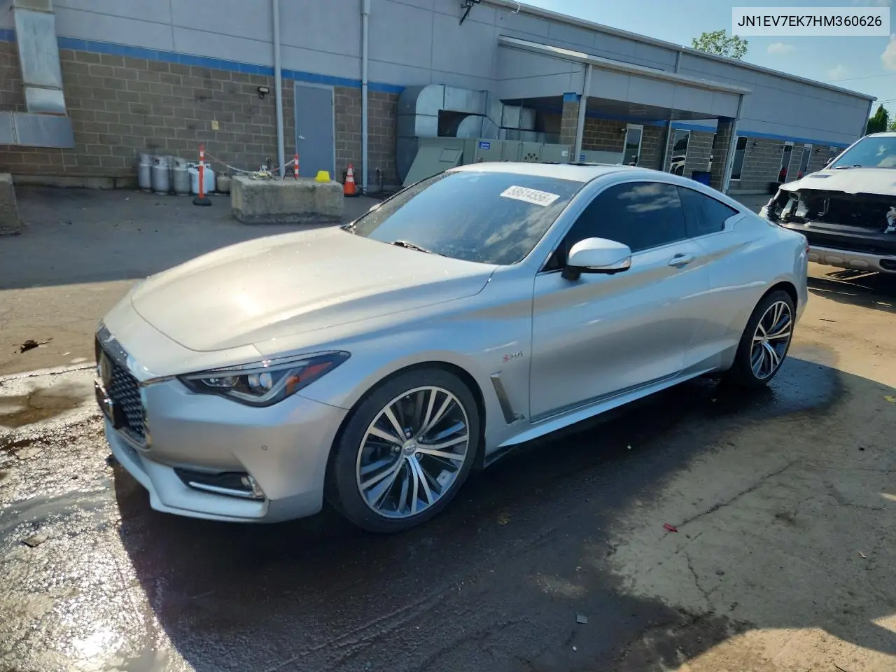 2017 Infiniti Q60 3.0T Premium VIN: JN1EV7EK7HM360626 Lot: 58614556