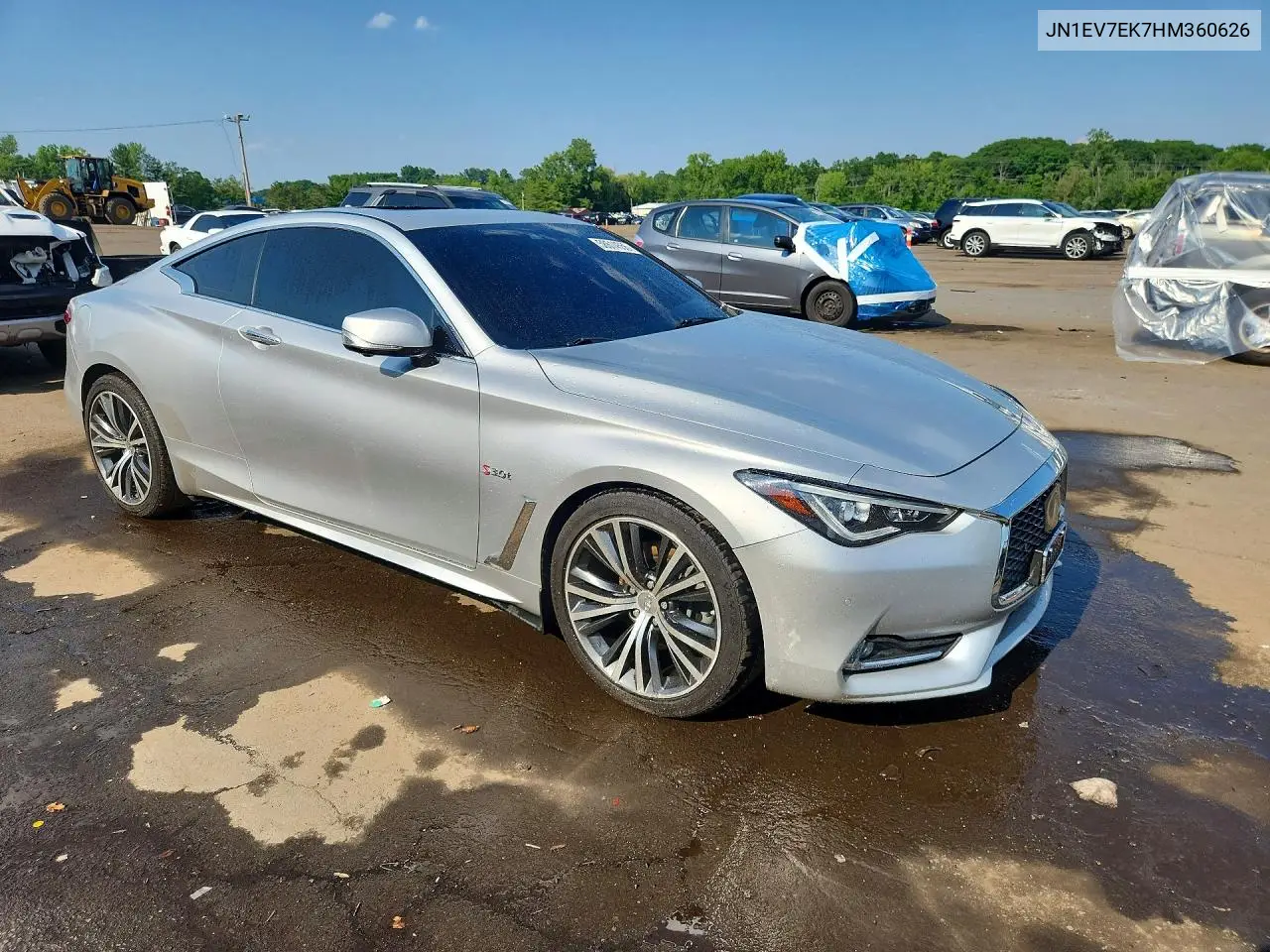 2017 Infiniti Q60 3.0T Premium VIN: JN1EV7EK7HM360626 Lot: 58614556