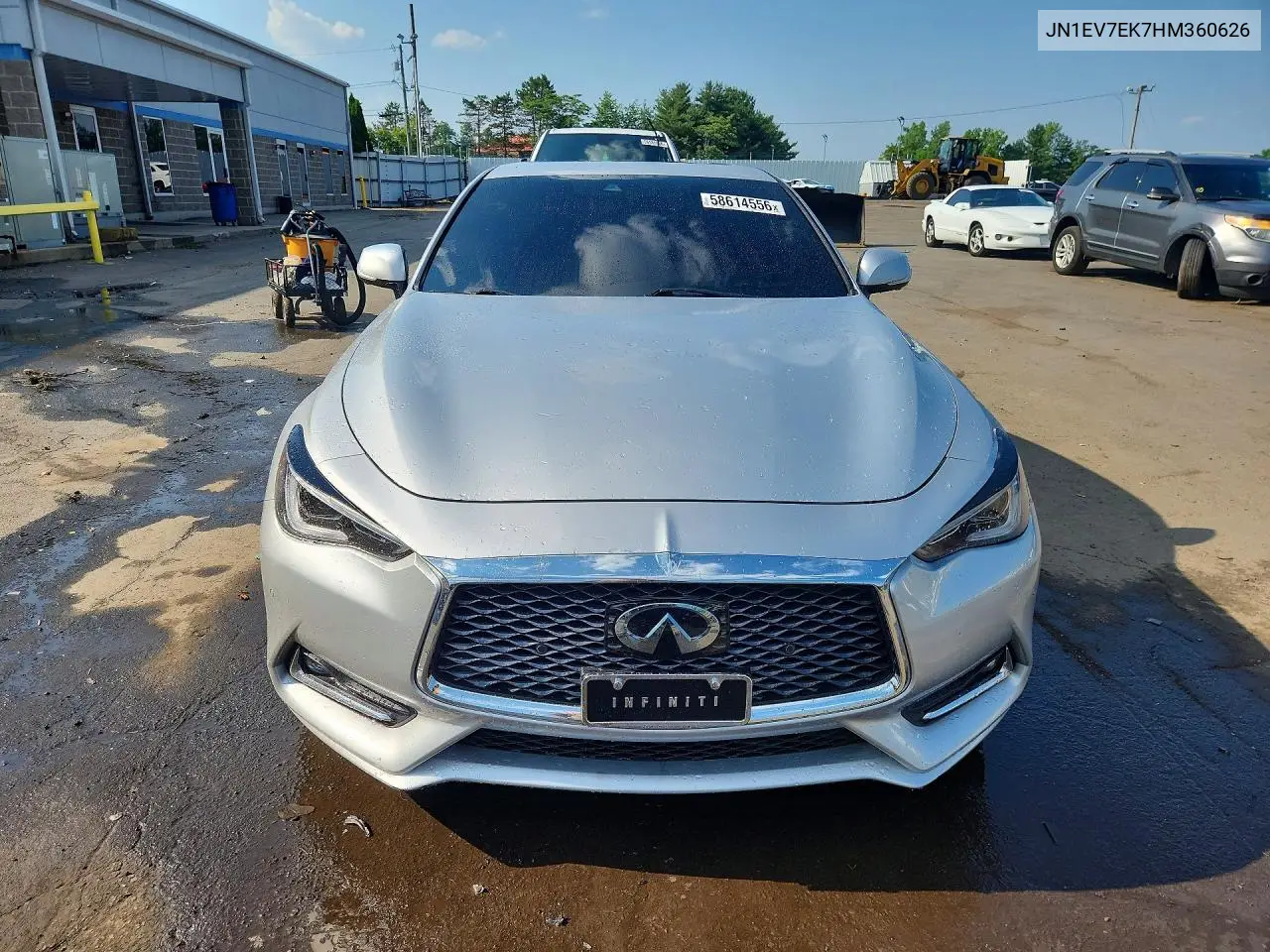 2017 Infiniti Q60 3.0T Premium VIN: JN1EV7EK7HM360626 Lot: 58614556