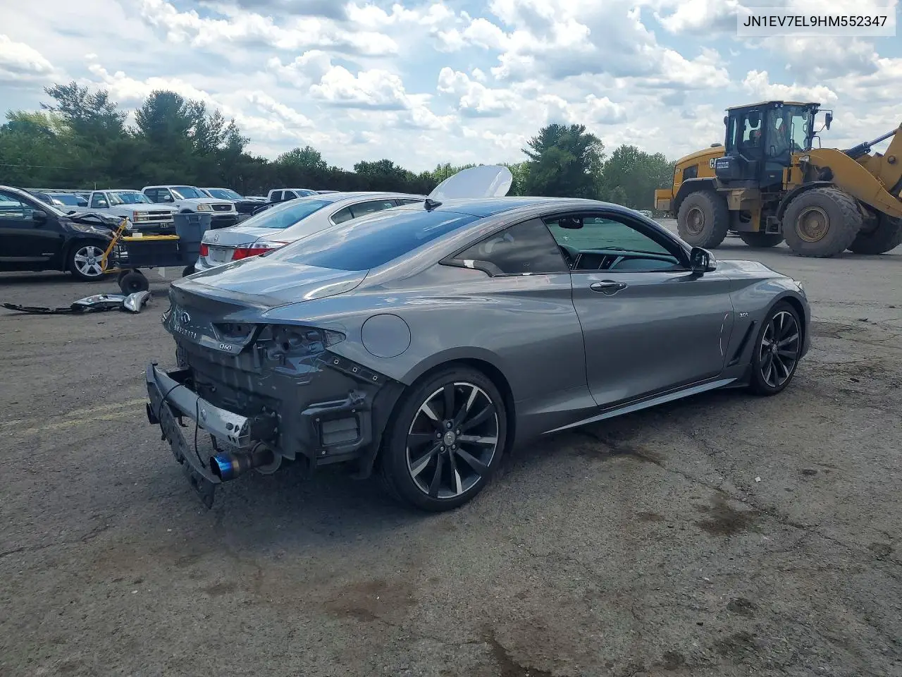 2017 Infiniti Q60 3.0T Premium VIN: JN1EV7EL9HM552347 Lot: 58736396
