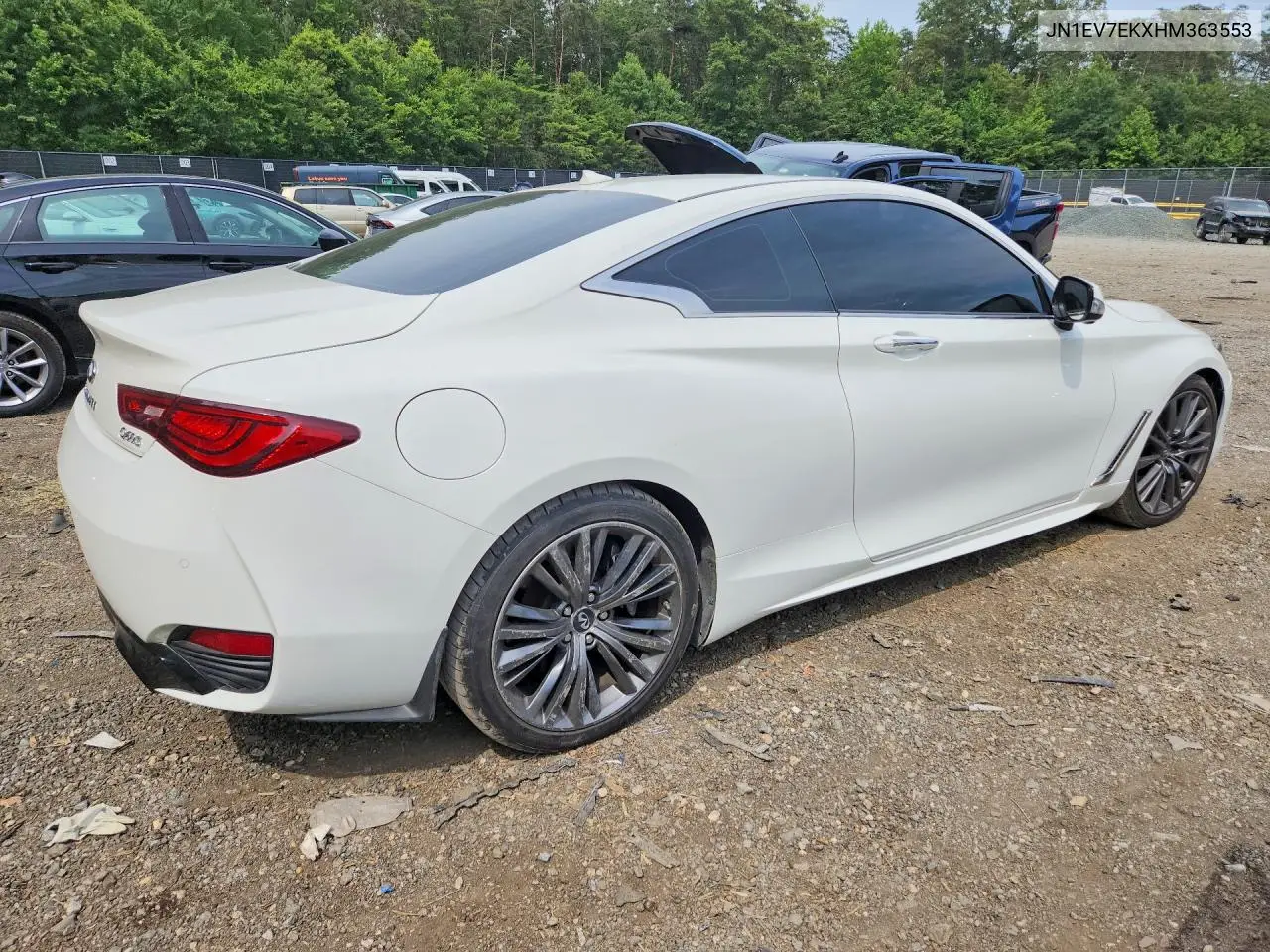 2017 Infiniti Q60 3.0T Sport VIN: JN1EV7EKXHM363553 Lot: 58821506