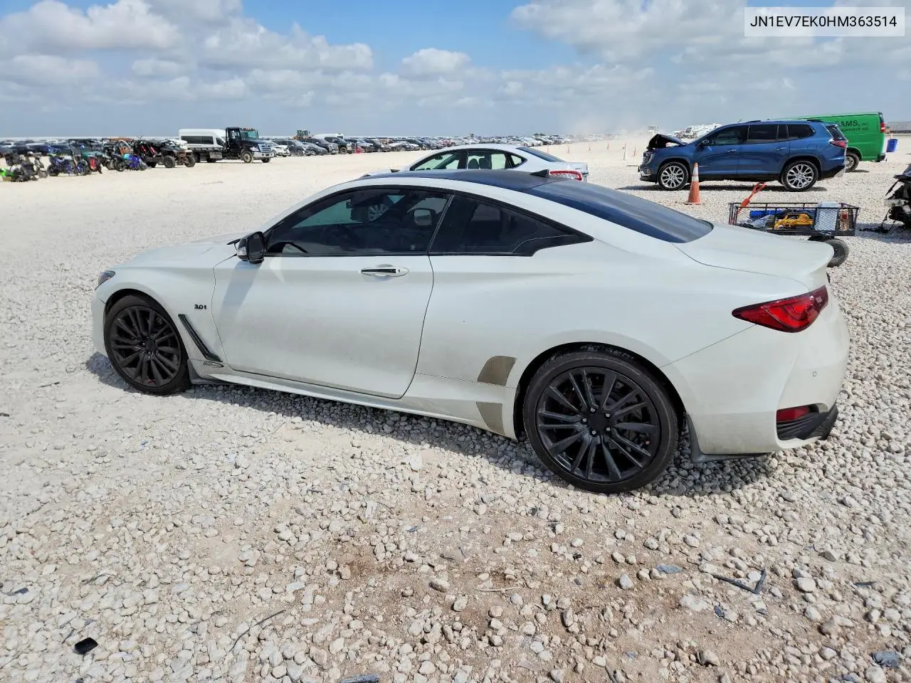 2017 Infiniti Q60 3.0T Sport VIN: JN1EV7EK0HM363514 Lot: 59134626