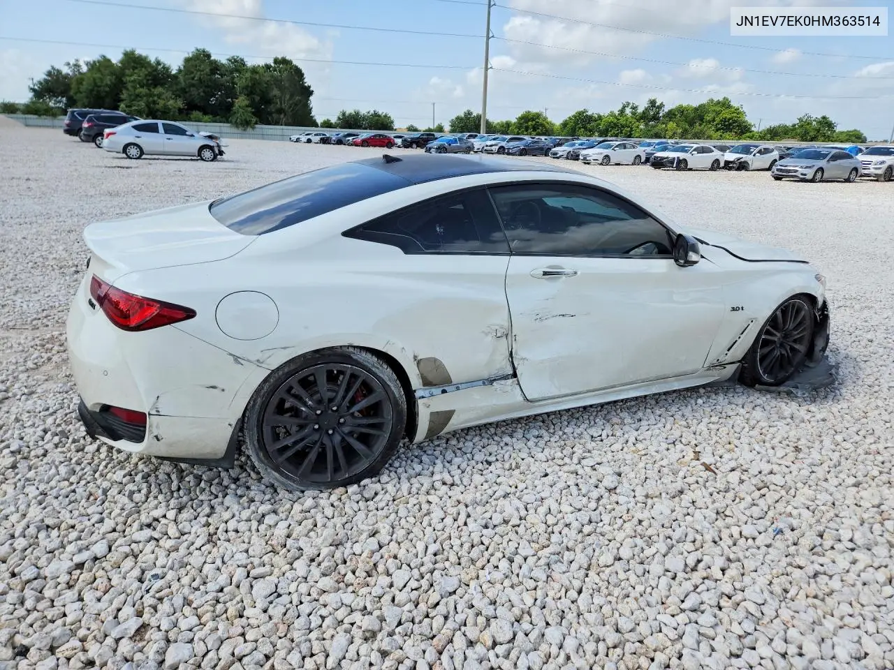 2017 Infiniti Q60 3.0T Sport VIN: JN1EV7EK0HM363514 Lot: 59134626