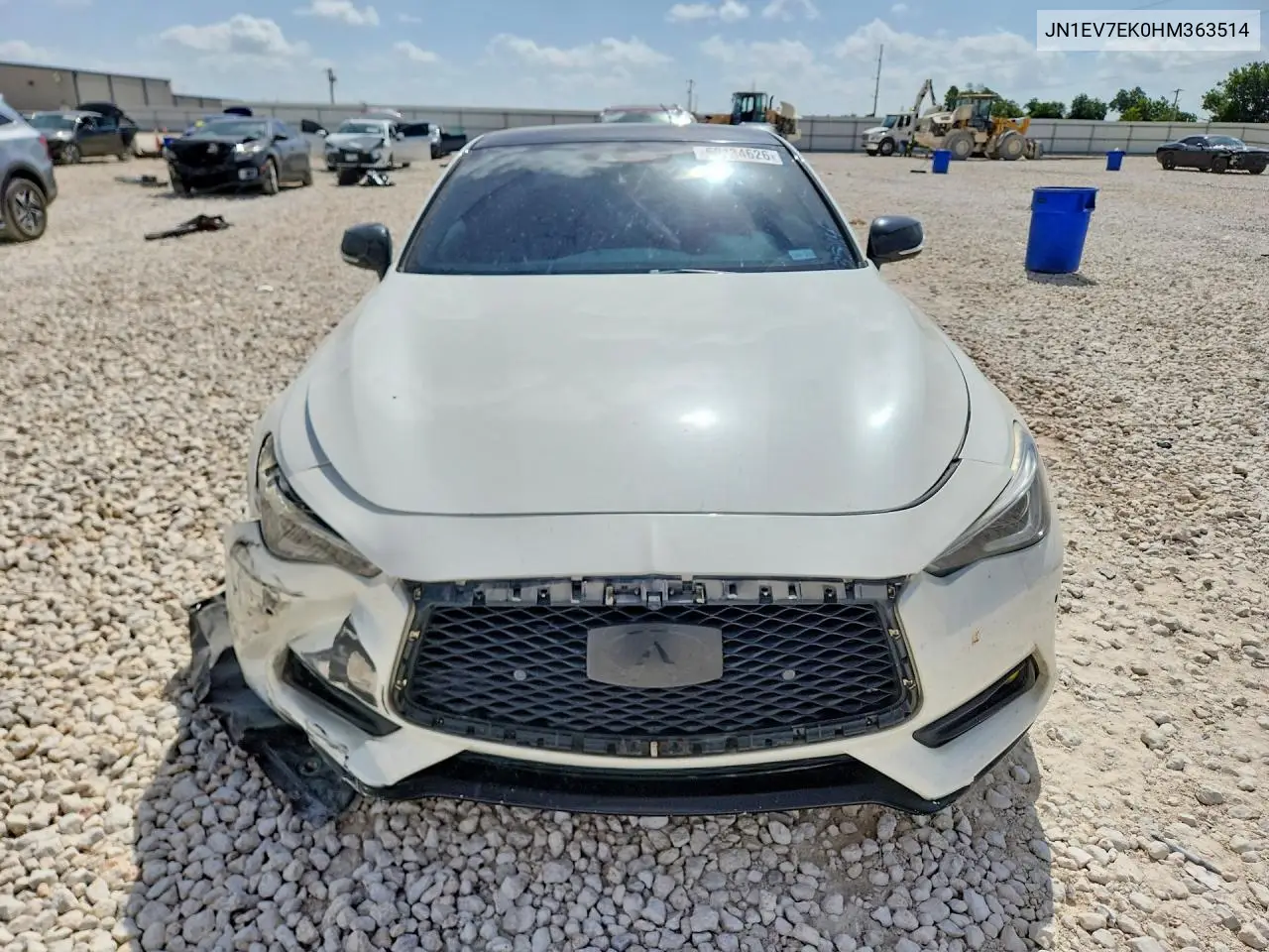 2017 Infiniti Q60 3.0T Sport VIN: JN1EV7EK0HM363514 Lot: 59134626