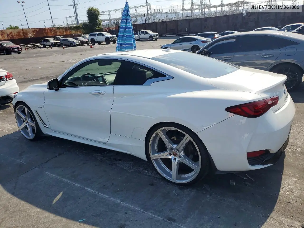 2017 Infiniti Q60 3.0T Premium VIN: JN1EV7EK3HM361806 Lot: 59300866