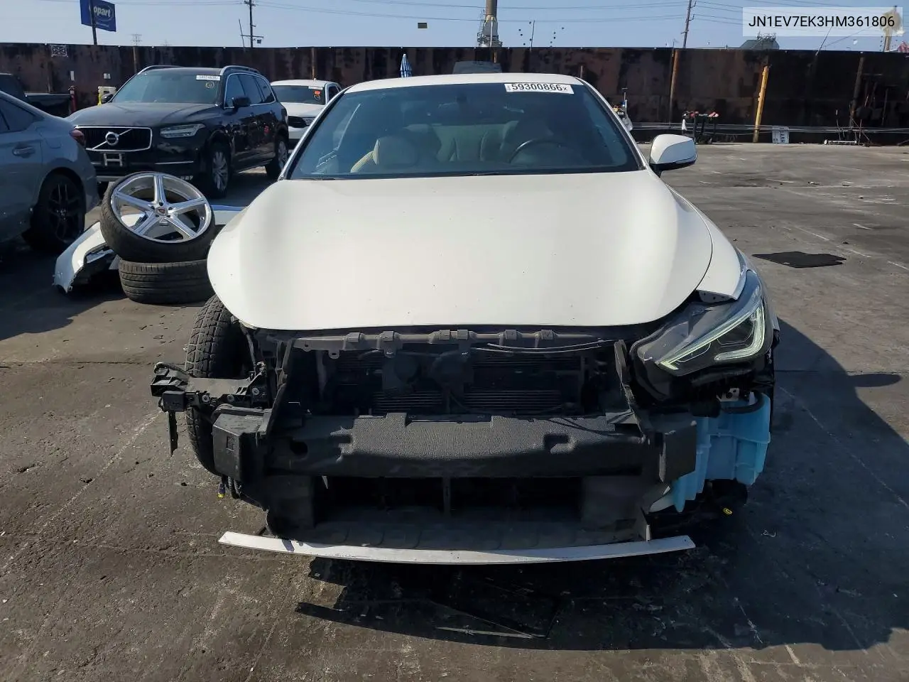 2017 Infiniti Q60 3.0T Premium VIN: JN1EV7EK3HM361806 Lot: 59300866
