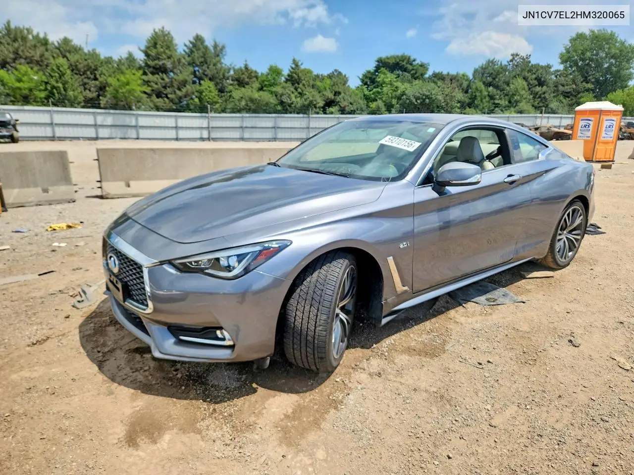 2017 Infiniti Q60 2.0T Premium VIN: JN1CV7EL2HM320065 Lot: 59310156