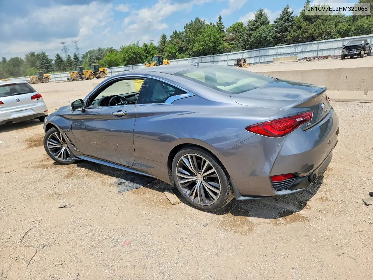 2017 Infiniti Q60 2.0T Premium VIN: JN1CV7EL2HM320065 Lot: 59310156