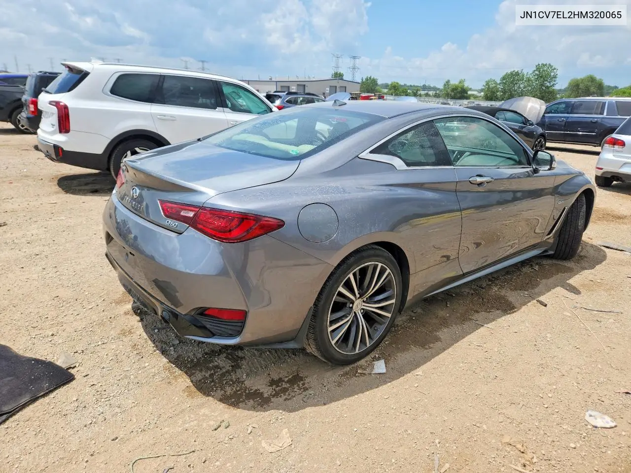 2017 Infiniti Q60 2.0T Premium VIN: JN1CV7EL2HM320065 Lot: 59310156