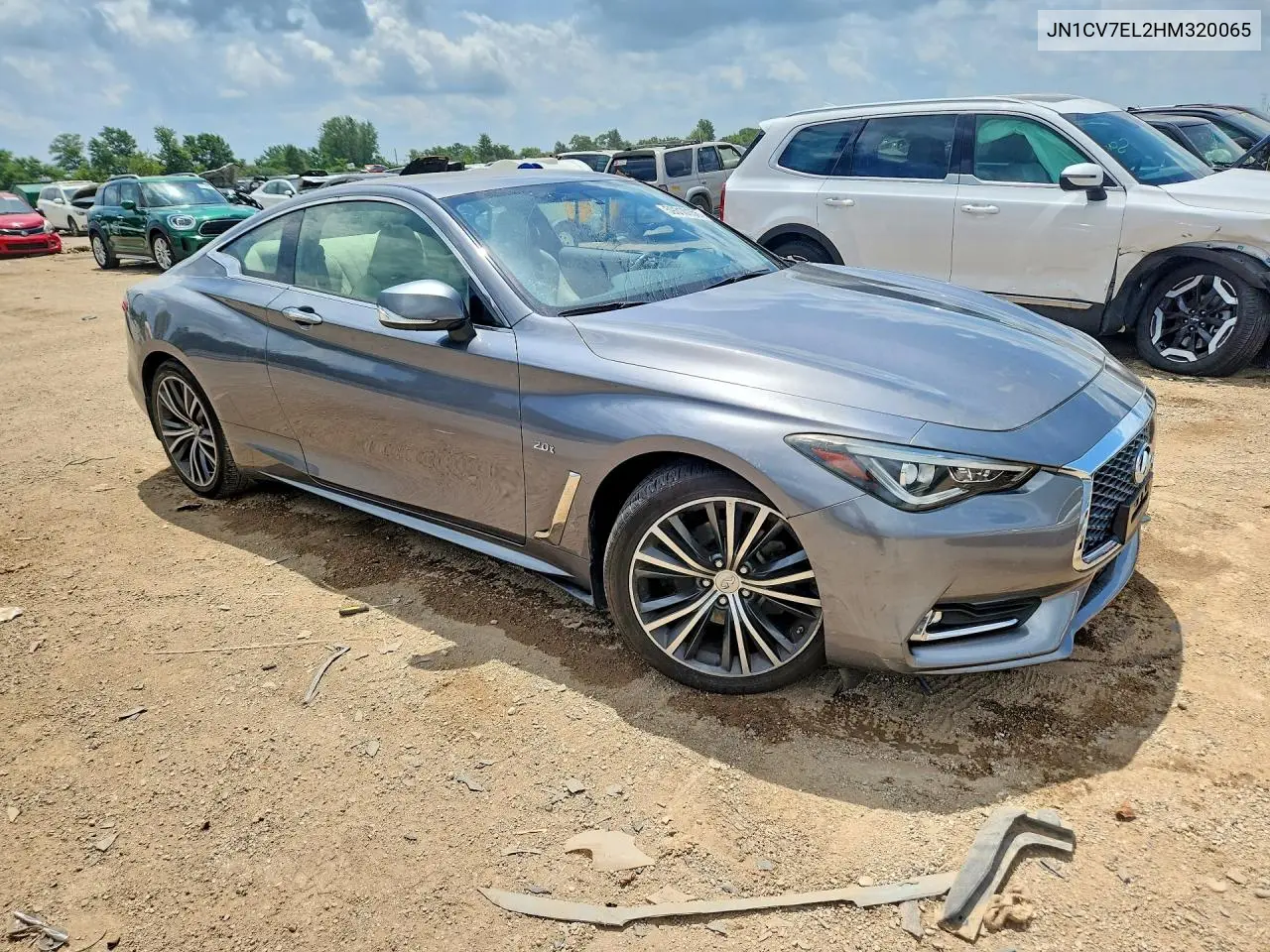 2017 Infiniti Q60 2.0T Premium VIN: JN1CV7EL2HM320065 Lot: 59310156