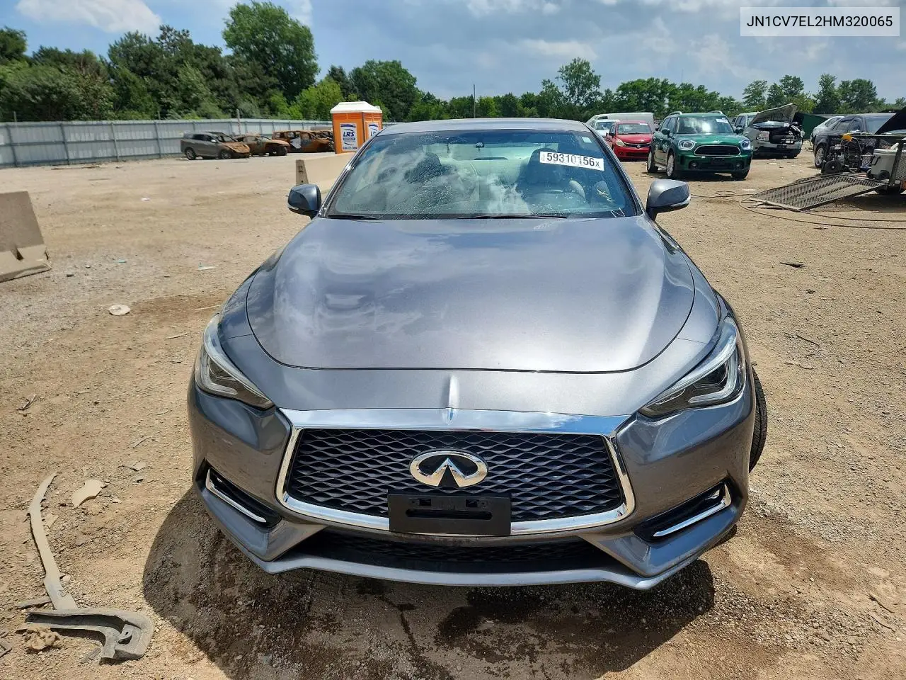 2017 Infiniti Q60 2.0T Premium VIN: JN1CV7EL2HM320065 Lot: 59310156