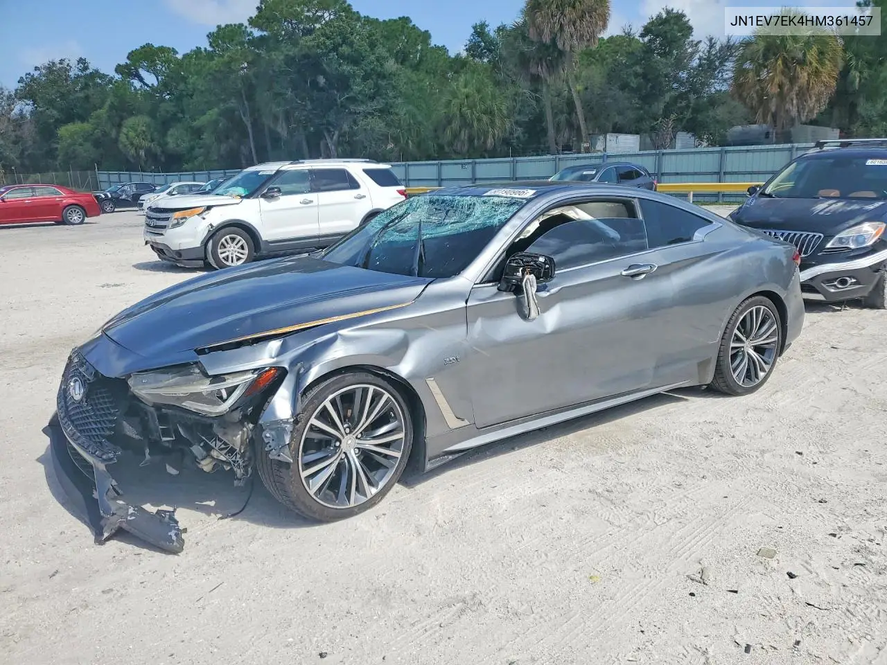 2017 Infiniti Q60 3.0T Premium VIN: JN1EV7EK4HM361457 Lot: 60190966