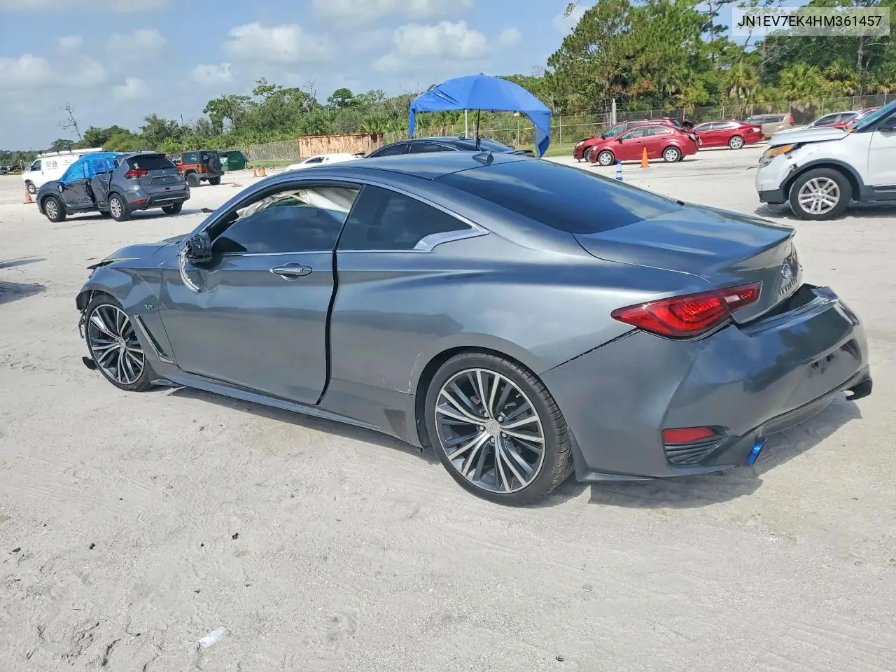 2017 Infiniti Q60 3.0T Premium VIN: JN1EV7EK4HM361457 Lot: 60190966