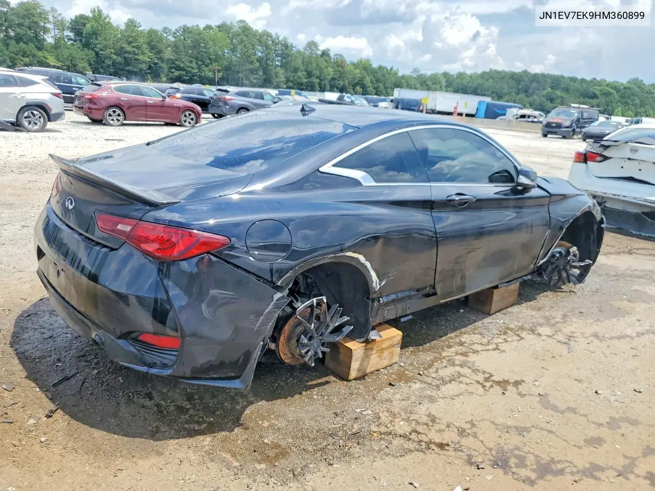 2017 Infiniti Q60 3.0T Premium VIN: JN1EV7EK9HM360899 Lot: 60205096