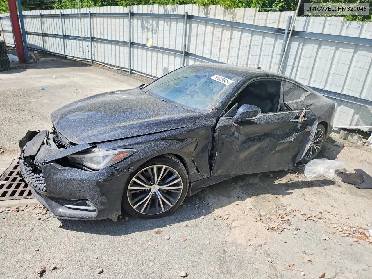 2017 Infiniti Q60 2.0T Premium VIN: JN1CV7EL9HM320046 Lot: 60628646