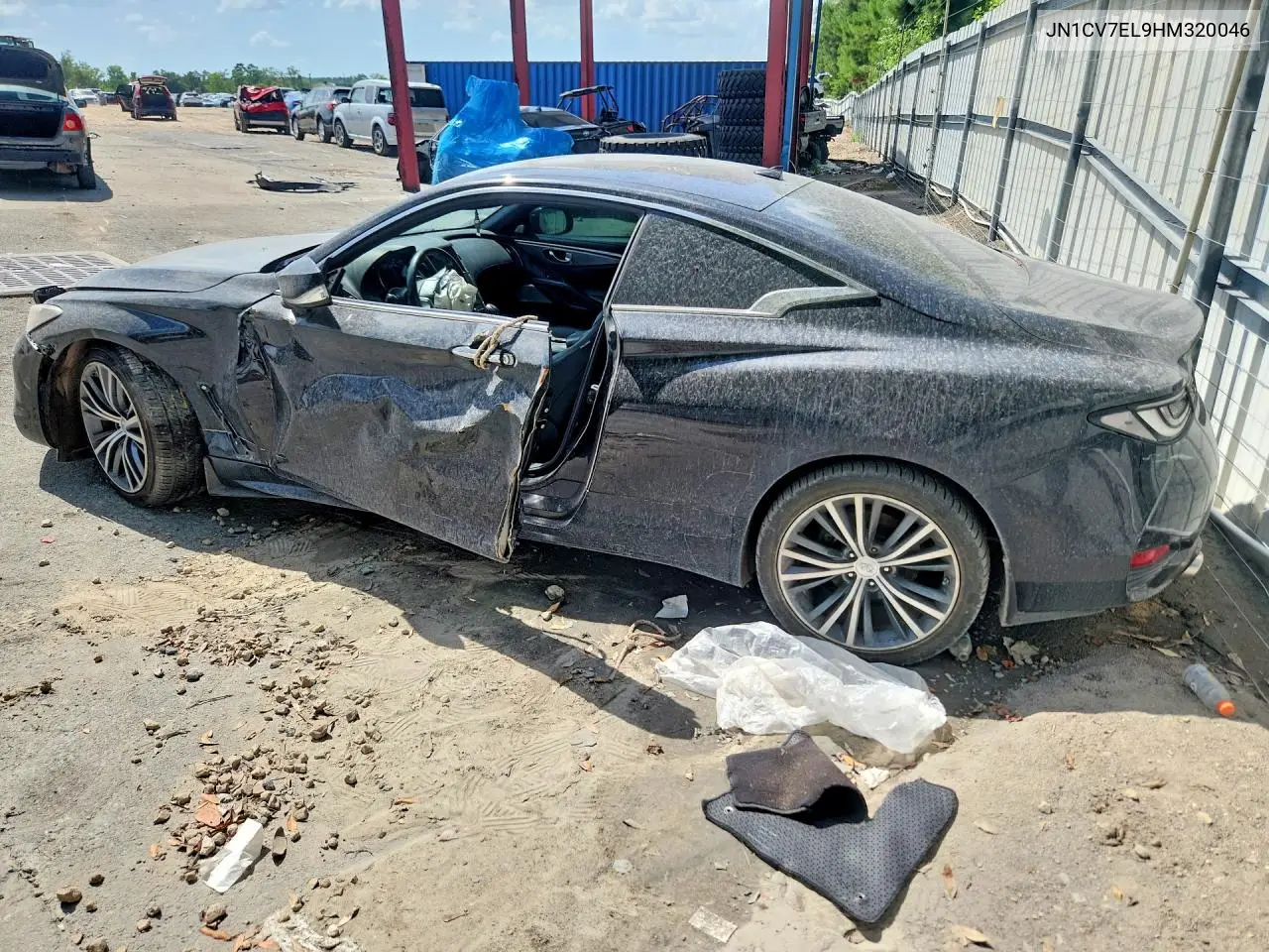 2017 Infiniti Q60 2.0T Premium VIN: JN1CV7EL9HM320046 Lot: 60628646