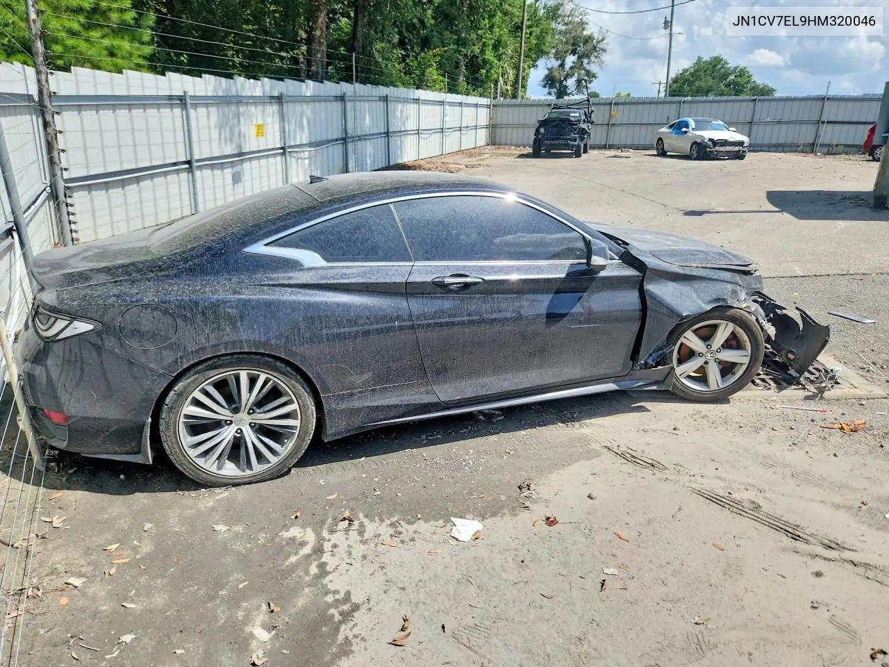 2017 Infiniti Q60 2.0T Premium VIN: JN1CV7EL9HM320046 Lot: 60628646