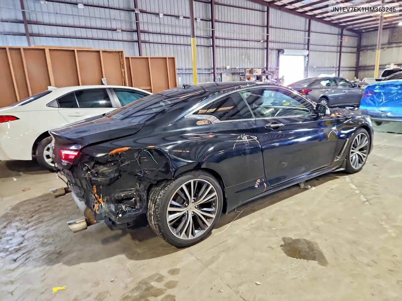 2017 Infiniti Q60 3.0T Premium VIN: JN1EV7EK1HM363246 Lot: 60701556