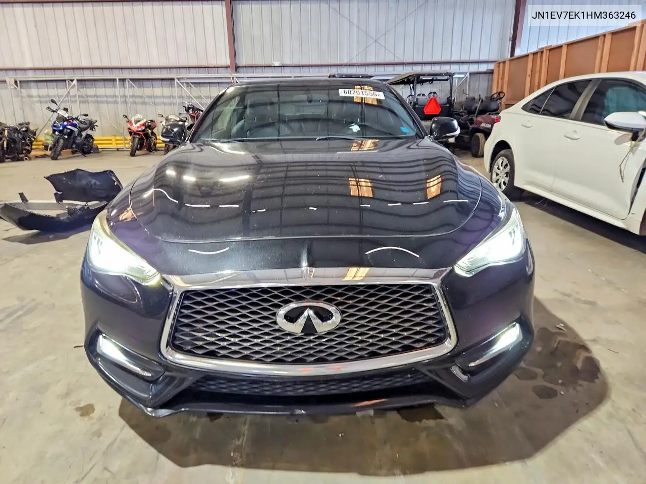2017 Infiniti Q60 3.0T Premium VIN: JN1EV7EK1HM363246 Lot: 60701556