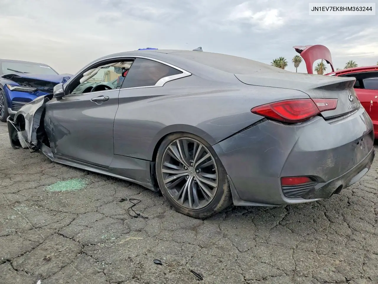 2017 Infiniti Q60 3.0T Premium VIN: JN1EV7EK8HM363244 Lot: 60800066