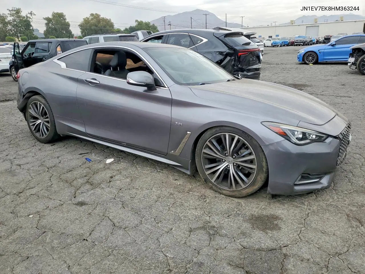2017 Infiniti Q60 3.0T Premium VIN: JN1EV7EK8HM363244 Lot: 60800066