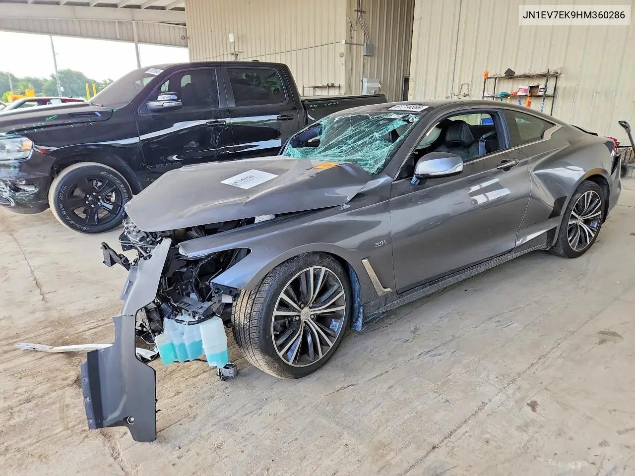 2017 Infiniti Q60 3.0T Premium VIN: JN1EV7EK9HM360286 Lot: 61714886