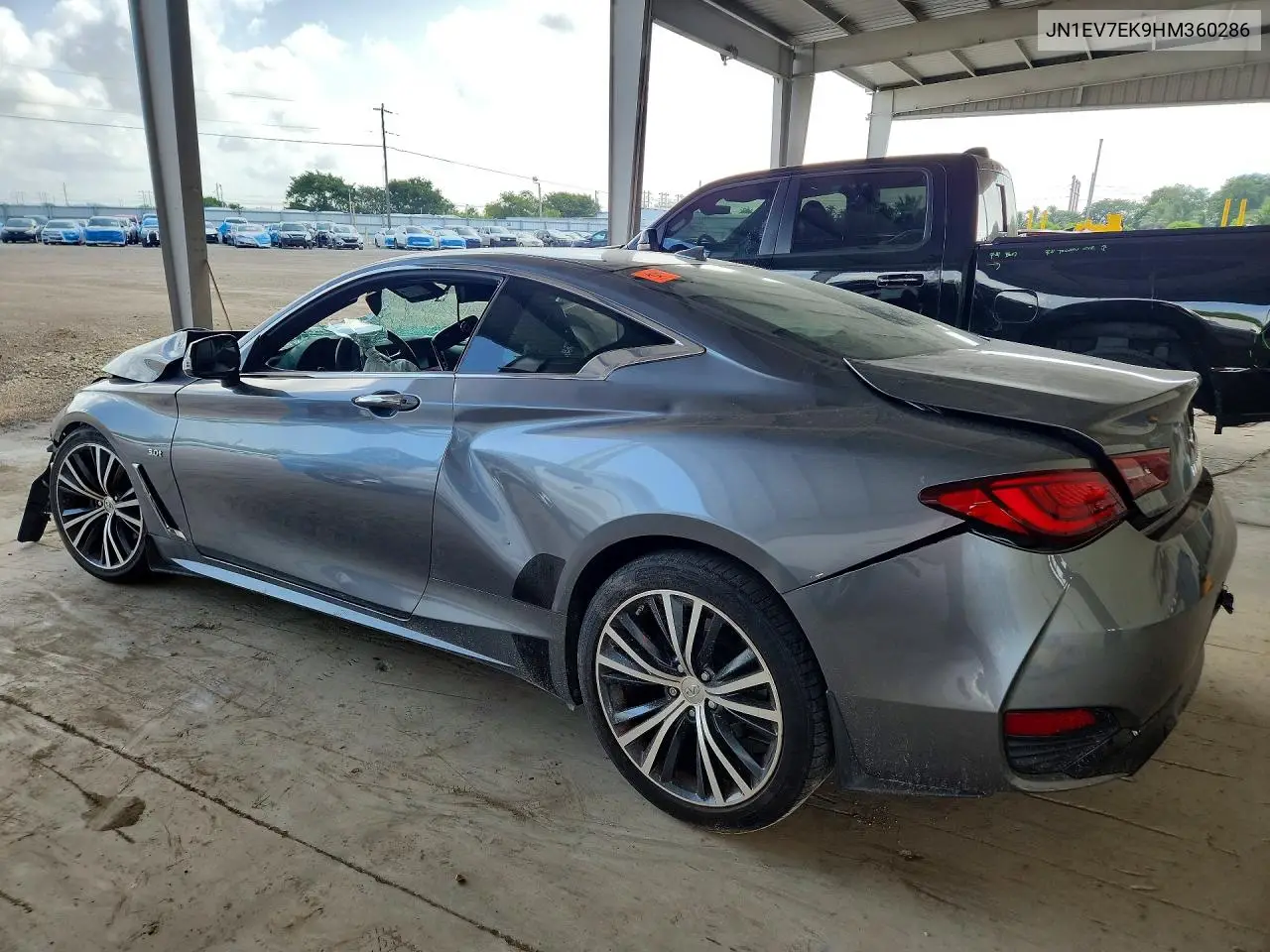 2017 Infiniti Q60 3.0T Premium VIN: JN1EV7EK9HM360286 Lot: 61714886