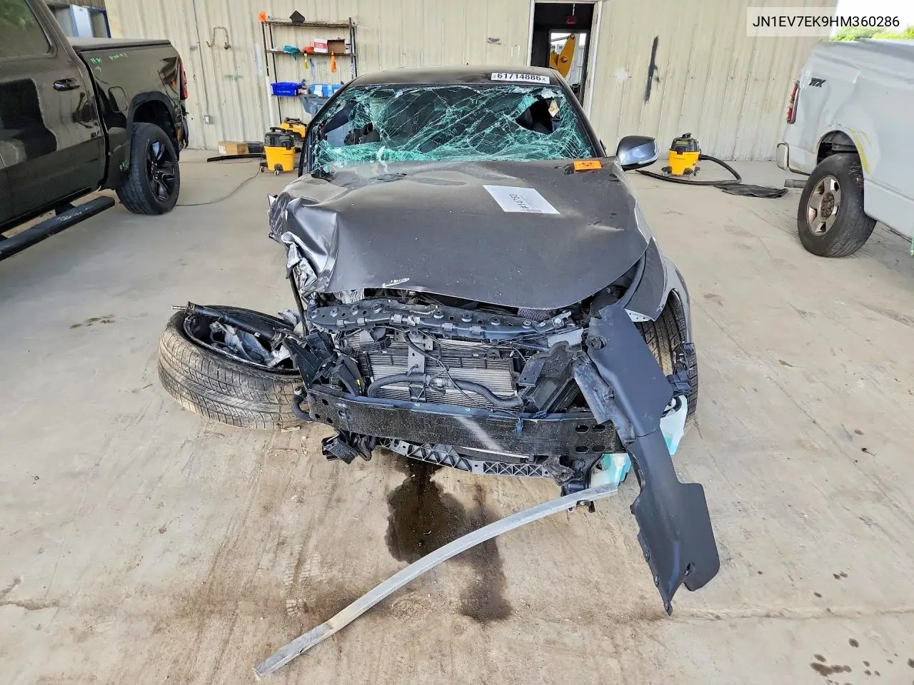 2017 Infiniti Q60 3.0T Premium VIN: JN1EV7EK9HM360286 Lot: 61714886