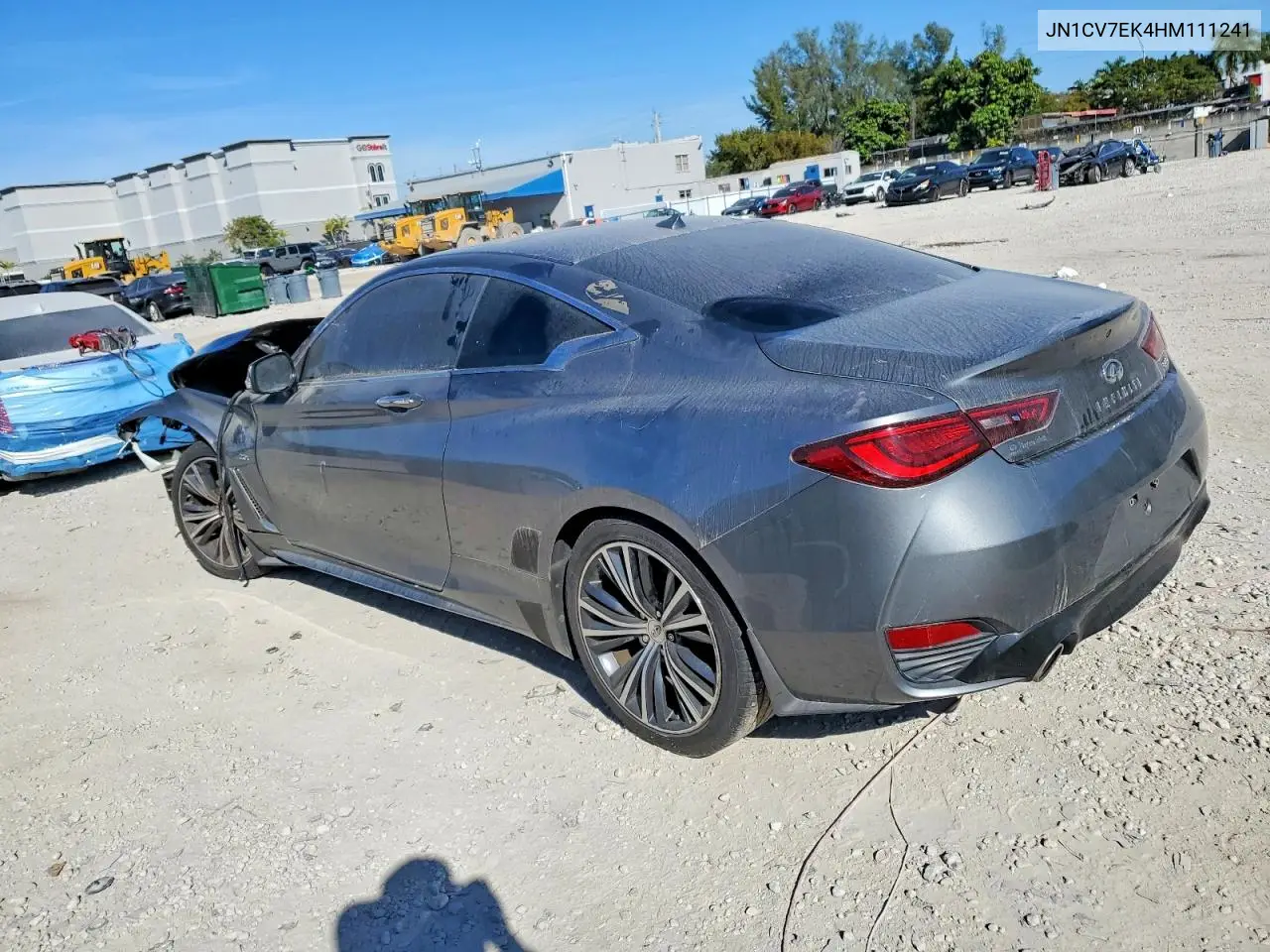 2017 Infiniti Q60 Base VIN: JN1CV7EK4HM111241 Lot: 99007235