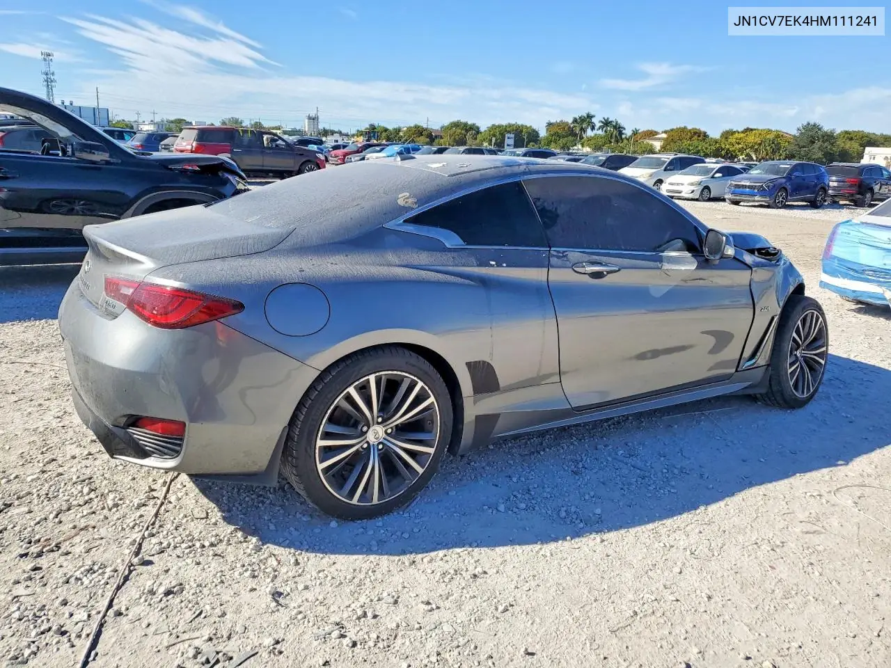 2017 Infiniti Q60 Base VIN: JN1CV7EK4HM111241 Lot: 99007235