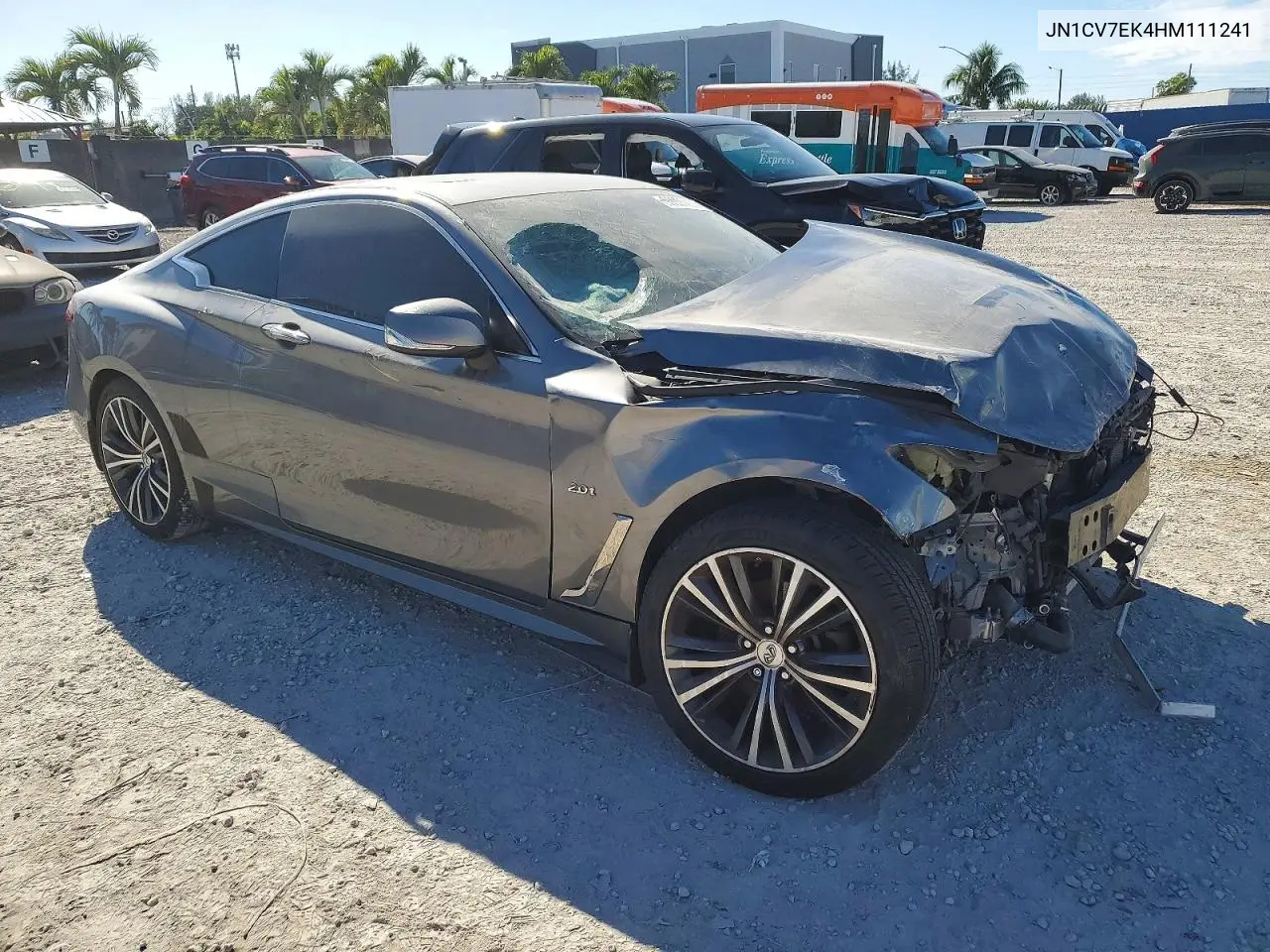 2017 Infiniti Q60 Base VIN: JN1CV7EK4HM111241 Lot: 99007235