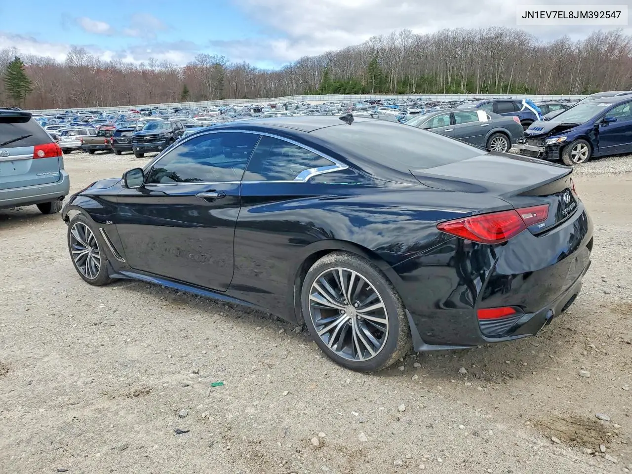 2018 Infiniti Q60 3.0T Luxe VIN: JN1EV7EL8JM392547 Lot: 48328326