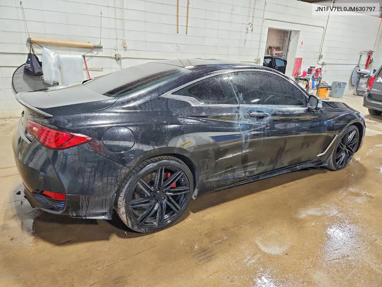 2018 Infiniti Q60 Red Sport 400 VIN: JN1FV7EL0JM630797 Lot: 49992016