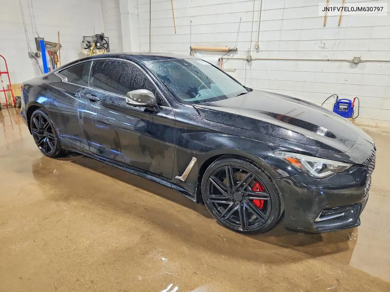 2018 Infiniti Q60 Red Sport 400 VIN: JN1FV7EL0JM630797 Lot: 49992016