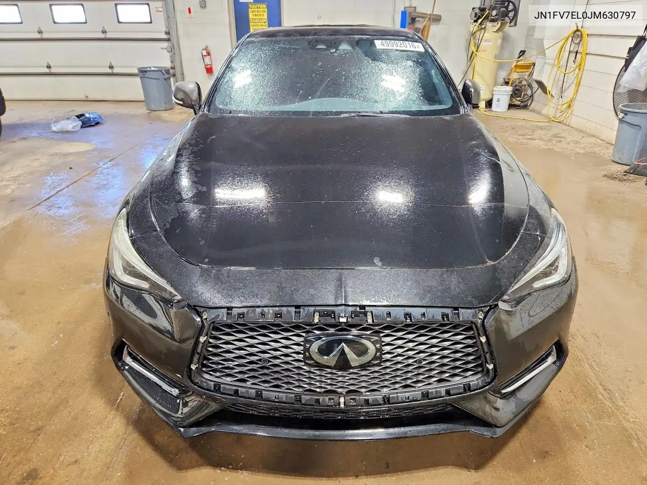 2018 Infiniti Q60 Red Sport 400 VIN: JN1FV7EL0JM630797 Lot: 49992016