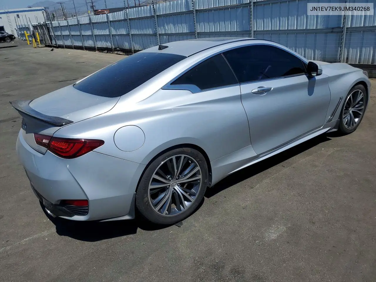 2018 Infiniti Q60 3.0T Luxe VIN: JN1EV7EK9JM340268 Lot: 54719876
