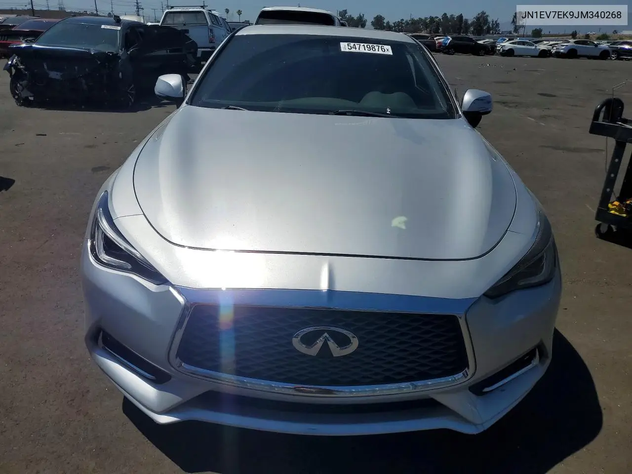 2018 Infiniti Q60 3.0T Luxe VIN: JN1EV7EK9JM340268 Lot: 54719876