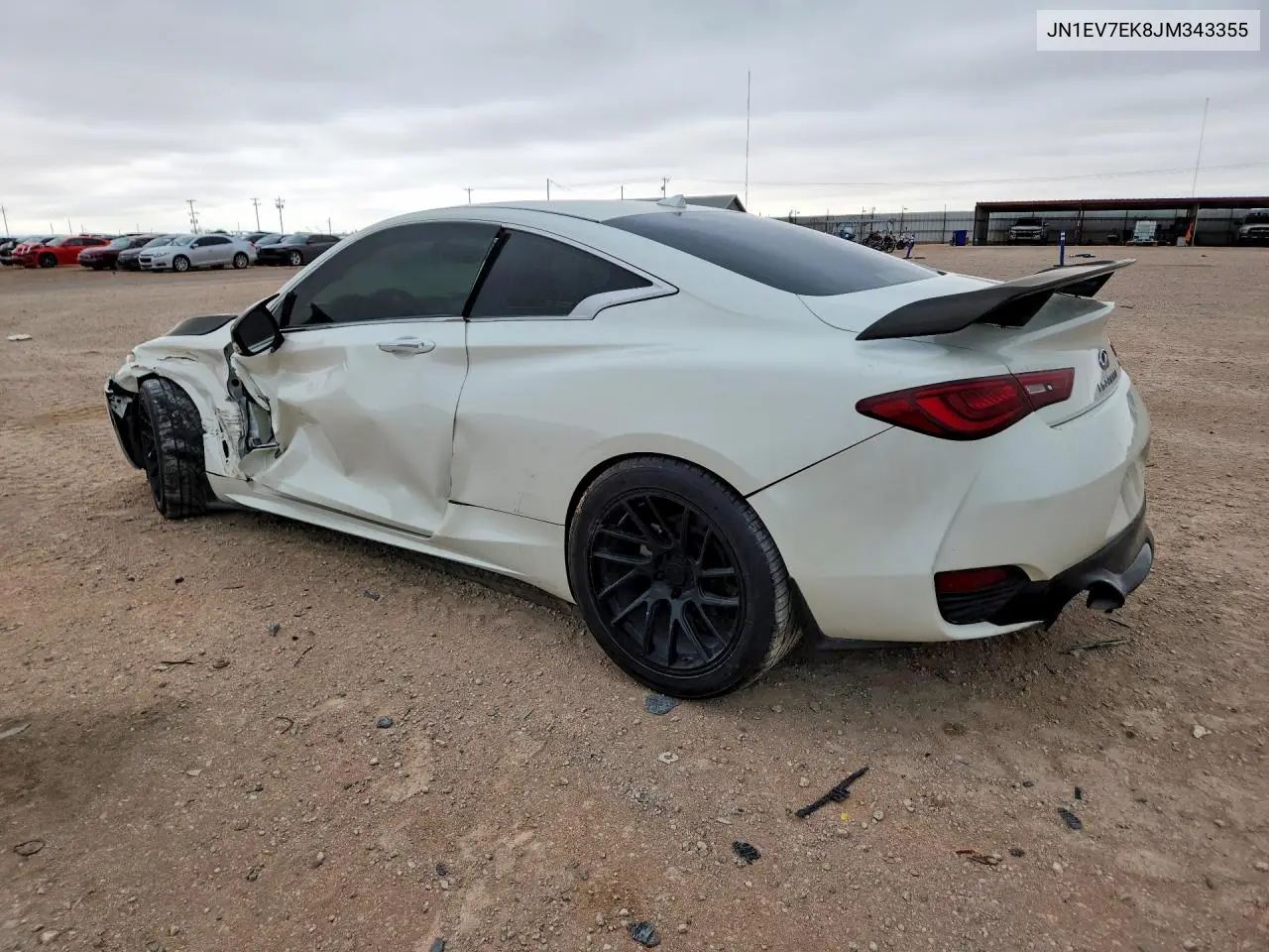 2018 Infiniti Q60 VIN: JN1EV7EK8JM343355 Lot: 57322596