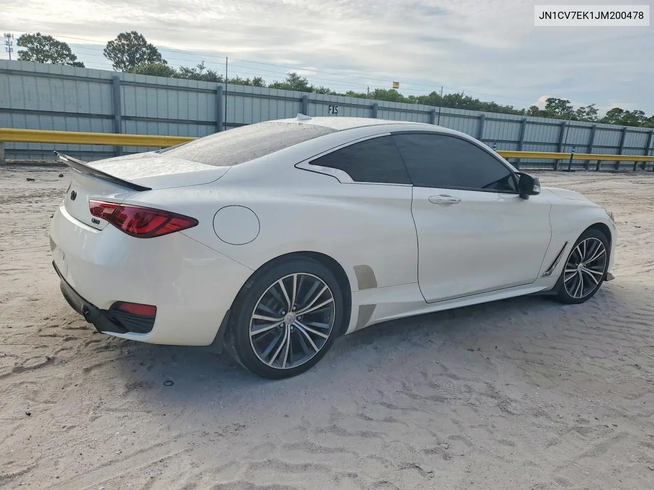 2018 Infiniti Q60 2.0T Luxe VIN: JN1CV7EK1JM200478 Lot: 57967926