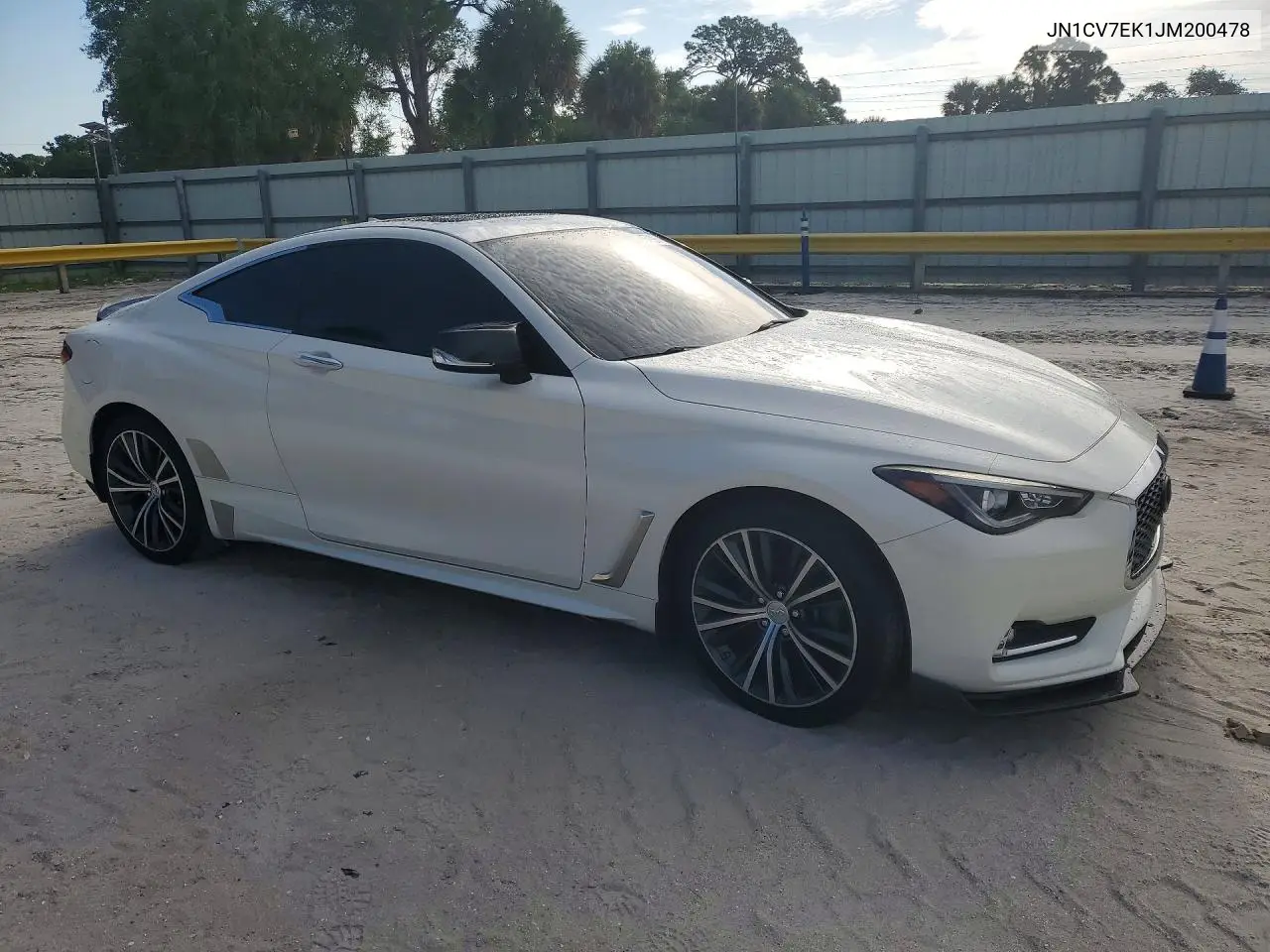 2018 Infiniti Q60 2.0T Luxe VIN: JN1CV7EK1JM200478 Lot: 57967926