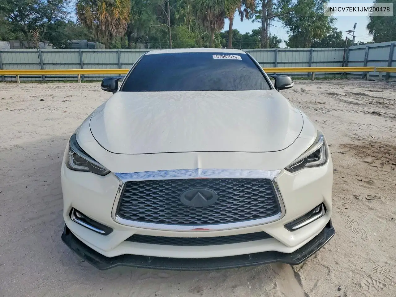 2018 Infiniti Q60 2.0T Luxe VIN: JN1CV7EK1JM200478 Lot: 57967926