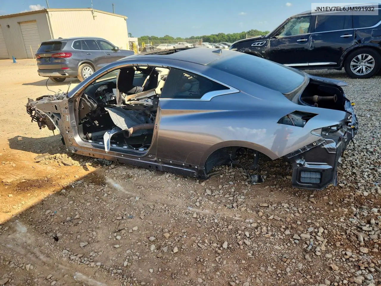 2018 Infiniti Q60 3.0T Luxe VIN: JN1EV7EL6JM391932 Lot: 58920196