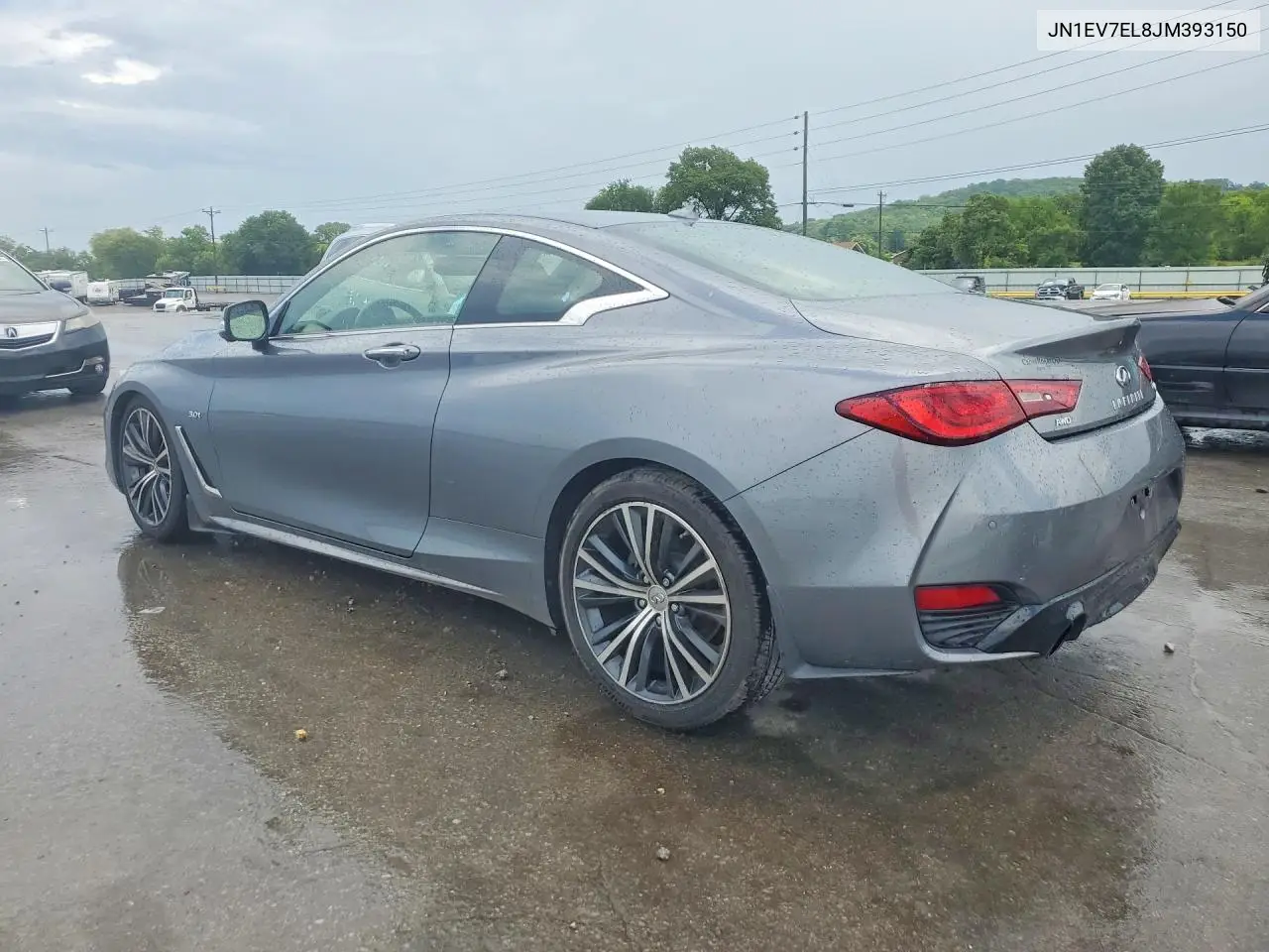 2018 Infiniti Q60 3.0T Luxe VIN: JN1EV7EL8JM393150 Lot: 60026246