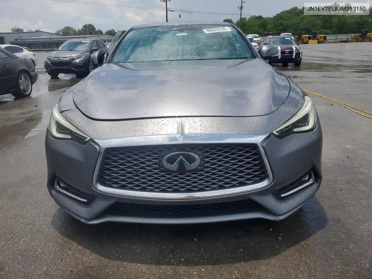 2018 Infiniti Q60 3.0T Luxe VIN: JN1EV7EL8JM393150 Lot: 60026246